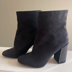 Black Sequin Jessica Simpson Boots